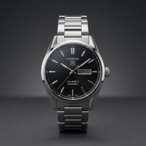 TAG Heuer Carrera Calibre 5 Day-Date Automatic | Black Sunray Dial