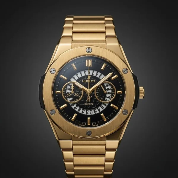 Hublot Classic Fusion Chronograph Quartz | Gold Stainless Steel