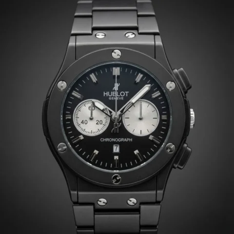 Hublot Classic Fusion Chronograph | Full Black Stainless Steel