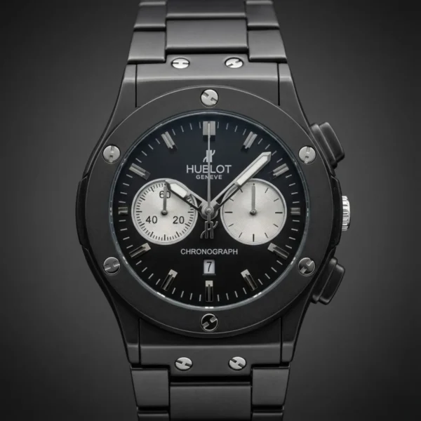 Hublot Classic Fusion Chronograph | Full Black Stainless Steel