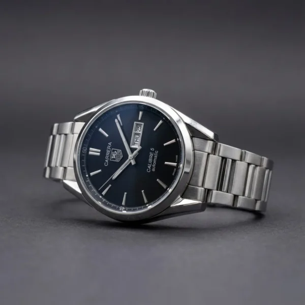TAG Heuer Carrera Calibre 5 Day-Date Automatic | Black Sunray Dial