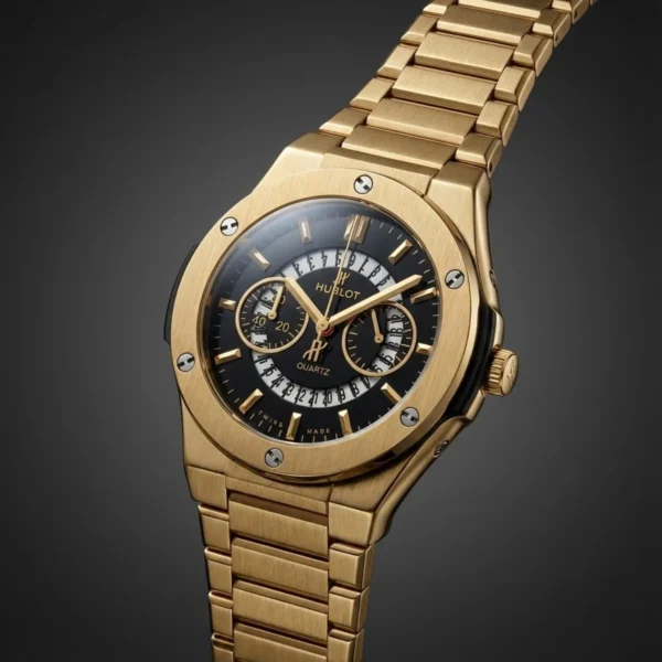 Hublot Classic Fusion Chronograph Quartz | Gold Stainless Steel