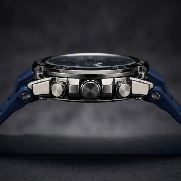 Casio G-Shock Dual Display Blue Sports Watch