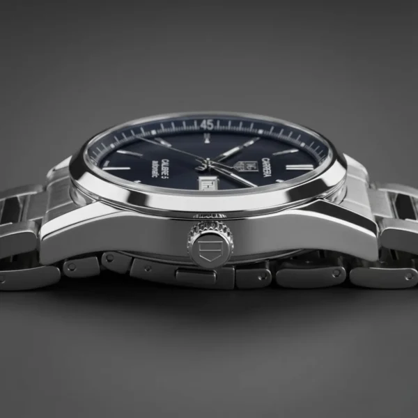 TAG Heuer Carrera Calibre 5 Day-Date Automatic | Black Sunray Dial