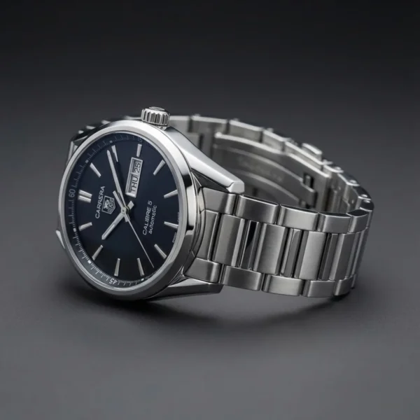 TAG Heuer Carrera Calibre 5 Day-Date Automatic | Black Sunray Dial