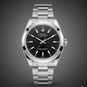 Rolex Oyster Perpetual Datejust Stainless Steel with Black Dial