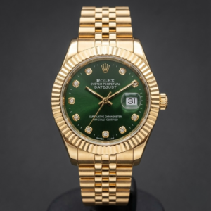 Rolex Datejust 31 Yellow Gold – Green Diamond Dial