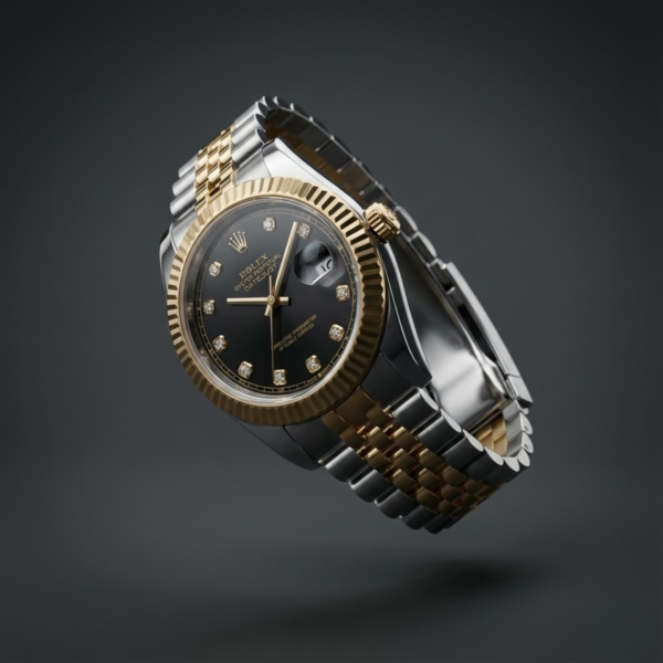 Rolex Datejust 36 Yellow Rolesor – Black Diamond Dial