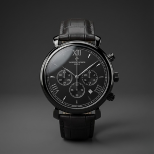 Vacheron Constantin Black Chronograph Classic