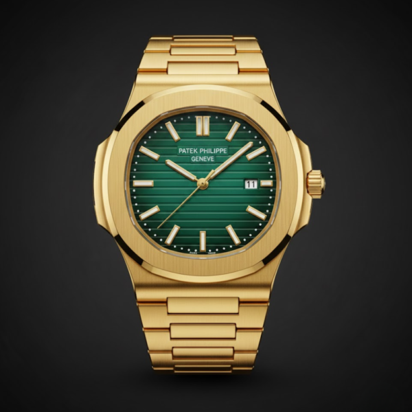 Patek Philippe Nautilus Yellow Gold with Green Dial