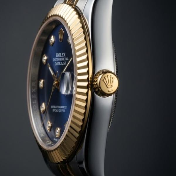 Rolex Datejust Two-Tone Blue Diamond Dial