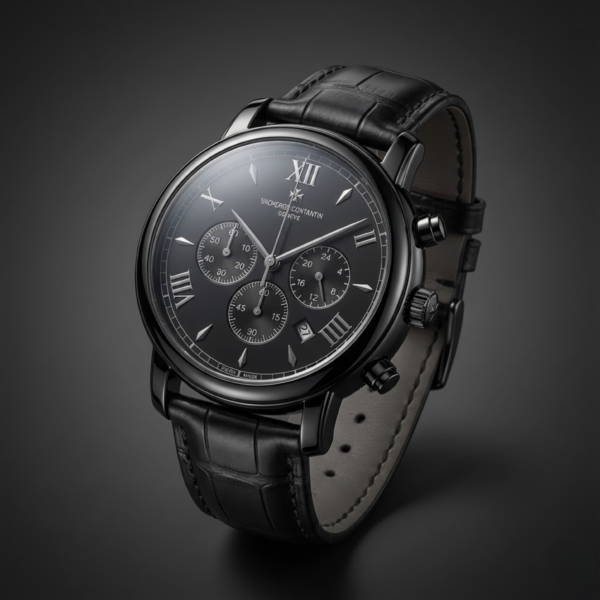Vacheron Constantin Black Chronograph Classic