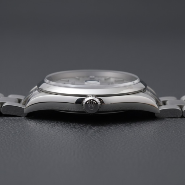 Rolex Oyster Perpetual Datejust Stainless Steel with Silver Dial