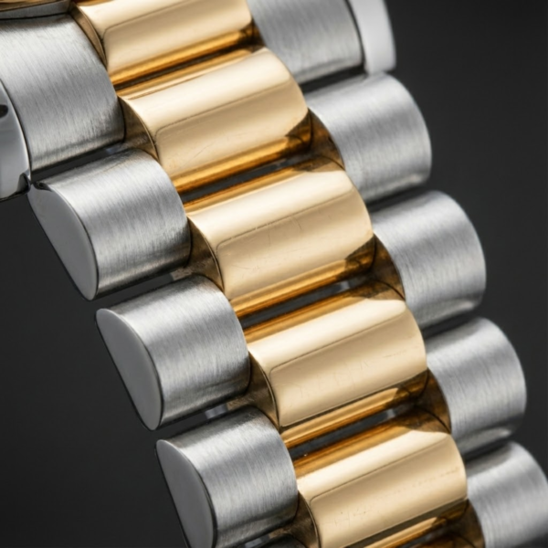 Rolex Day-Date 36 Two-Tone – Silver Diamond Dial