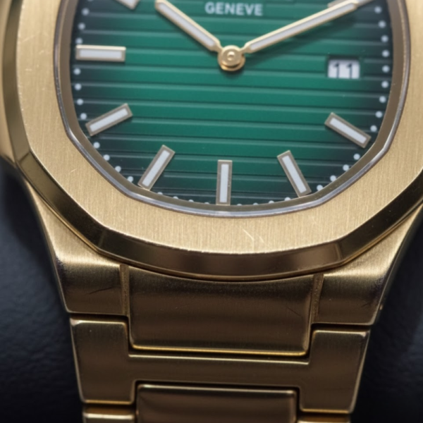 Patek Philippe Nautilus Yellow Gold with Green Dial
