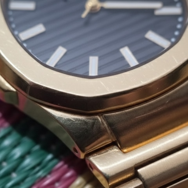 Patek Philippe Nautilus Yellow Gold with Black Dial